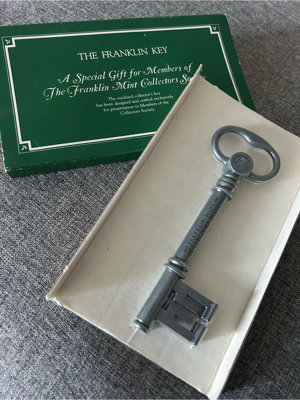 The Franklin Mint collectors skeleton key